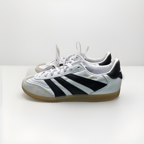 adidas Samba Millennium Leather Sneaker White Black Gum IF1953 Men\'s 2024 main image 6